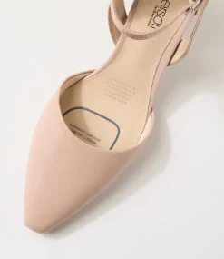 Women SUPERSOFT Comfort|Dress-Miriams Nude Leather Heels