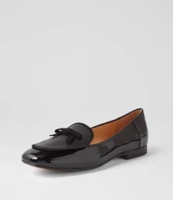 Women TOP END Loafers|Flats-Mojas Black Mix Loafers