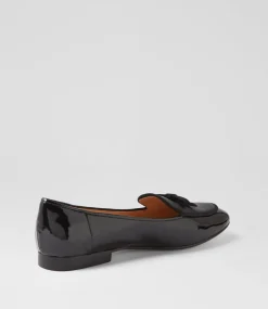 Women TOP END Loafers|Flats-Mojas Black Mix Loafers