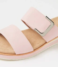 Women I LOVE BILLY Flats|Sandals-Molka Blush Sandals