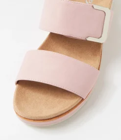 Women I LOVE BILLY Flats|Sandals-Molka Blush Sandals