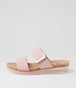 Women I LOVE BILLY Flats|Sandals-Molka Blush Sandals