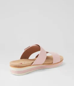 Women I LOVE BILLY Flats|Sandals-Molka Blush Sandals