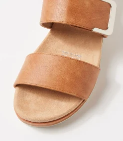 Women I LOVE BILLY Flats|Sandals-Molka Tan Sandals