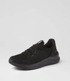 Women SUPERSOFT Comfort|Sneakers-Movei Black Leather Sneakers