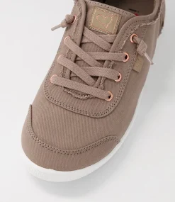Women I LOVE BILLY Sneakers-Mynka Taupe Canvas Sneakers