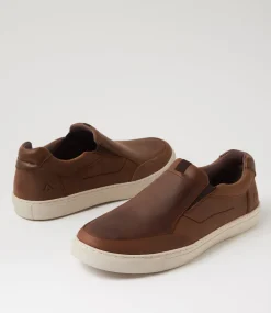 COLORADO Casuals-Nazar Aztec Crazyhorse Leather Flat Shoes