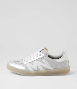 Women SKECHERS Sneakers-New Wave Cup Silver Sneakers