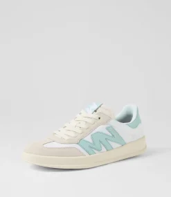 Women SKECHERS Sneakers-New Wave Cup White Blue Sneakers