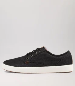 COLORADO Sneakers|Casuals-Nexus Black Denim Canvas Sneakers