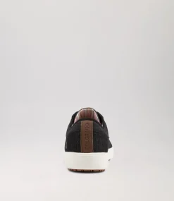 COLORADO Sneakers|Casuals-Nexus Black Denim Canvas Sneakers