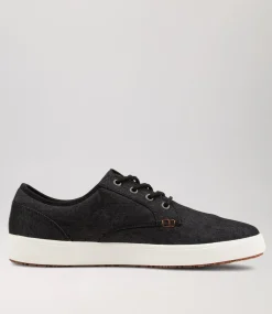 COLORADO Sneakers|Casuals-Nexus Black Denim Canvas Sneakers
