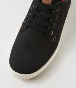 COLORADO Sneakers|Casuals-Nexus Black Nubuck Sneakers
