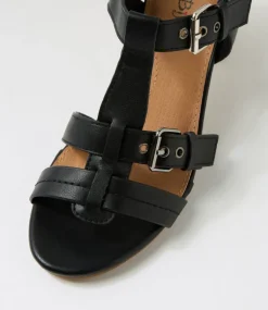 Women I LOVE BILLY Heels|Sandals-Nik Black Sandals