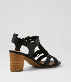 Women I LOVE BILLY Heels|Sandals-Nik Black Sandals