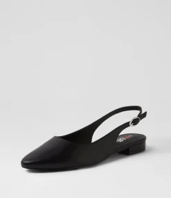 Women I LOVE BILLY Flats-Nulom Black Flat Shoes