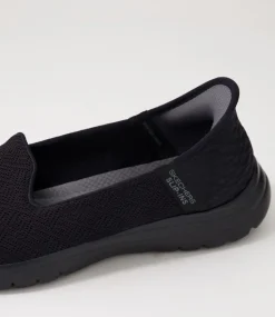 Women SKECHERS Sneakers-On The Go Flex Active Black Fabric Sneakers