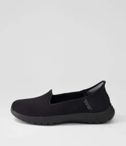 Women SKECHERS Sneakers-On The Go Flex Active Black Fabric Sneakers