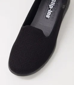 Women SKECHERS Sneakers-On The Go Flex Active Black Fabric Sneakers