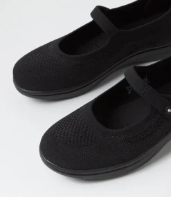 Women SKECHERS Flats-On The Go Flex Radiant Black Fabric Flat Shoes
