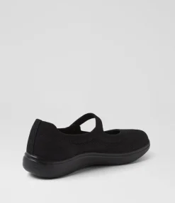 Women SKECHERS Flats-On The Go Flex Radiant Black Fabric Flat Shoes