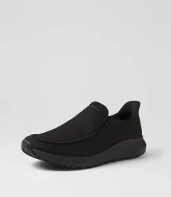 COLORADO Sneakers|Casuals-Orsen Black Knit Sneakers