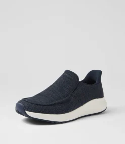 COLORADO Sneakers|Casuals-Orsen Navy Knit Sneakers