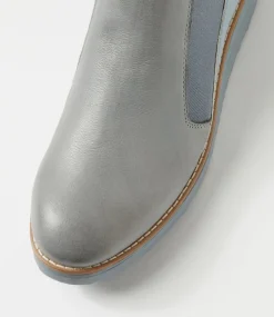 Women TOP END Boots|Wedges-Osiel Denim Mix Chelsea Boots