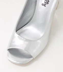 Women I LOVE BILLY Heels|Sandals-Otello Silver Sandals