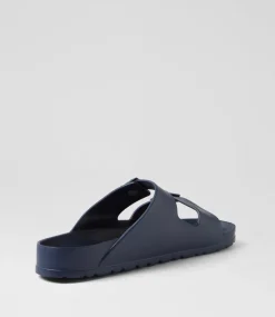 Women COLORADO Comfort|Flats-Palm S Navy Eva Sandals
