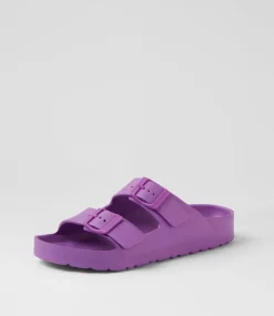 Women COLORADO Comfort|Flats-Palm S Violet Eva Sandals