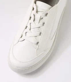 Women ROCKPORT Sneakers-Parissa Bright White Leather Sneakers