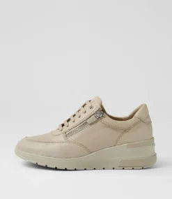Women SUPERSOFT Comfort|Sneakers-Pattie Light Grey Leather Sneakers