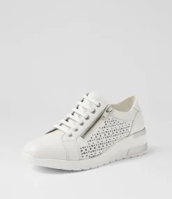 Women SUPERSOFT Comfort|Sneakers-Peari White Leather Sneakers