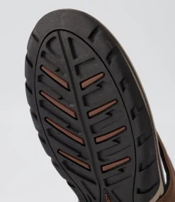 SOLE TECH Casuals|Sandals-PELICAN-S3 BROWN SMOOTH