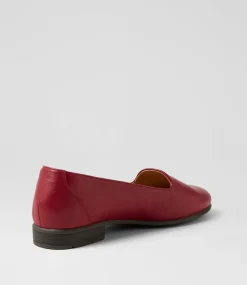 Women SUPERSOFT Flats|Comfort-Penelopie Pinot Leather Flat Shoes