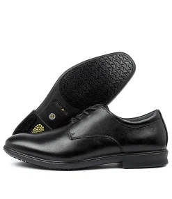 COLORADO Dress Shoes-PERCY BLACK LEATHER