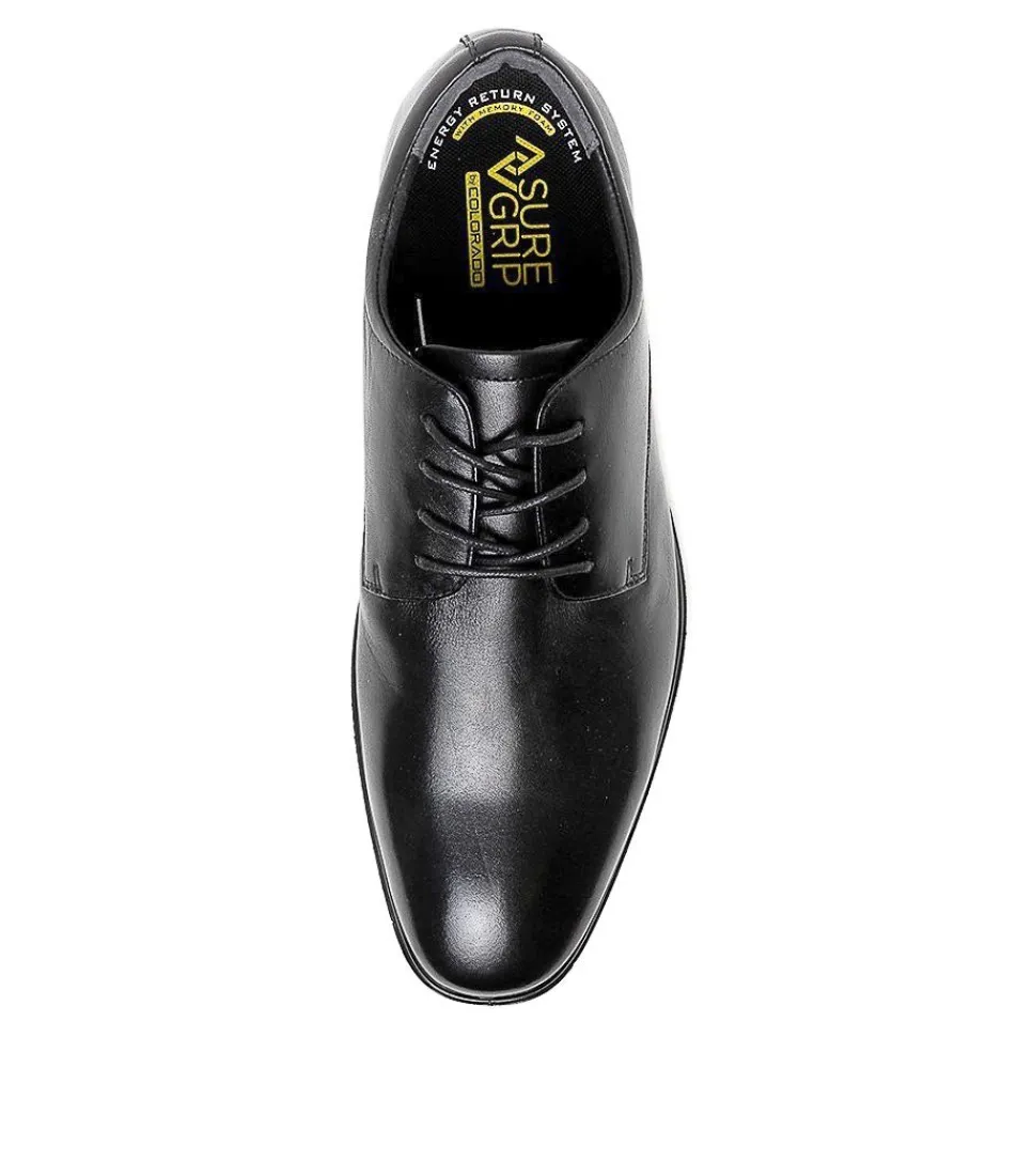 COLORADO Dress Shoes-PERCY BLACK LEATHER
