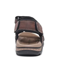 SOLE TECH Casuals|Sandals-PERRY-S3 BROWN SMOOTH