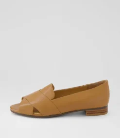 Women SUPERSOFT Flats-Petunia Dark Tan Leather Flat Shoes