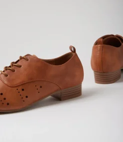 Women I LOVE BILLY Flats-Polben Tan Flat Shoes