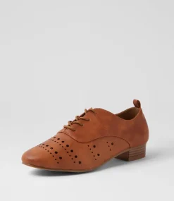 Women I LOVE BILLY Flats-Polben Tan Flat Shoes