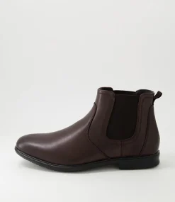 COLORADO Boots|Dress Shoes-Porter Chocolate Full Grain Leather Chelsea Boots