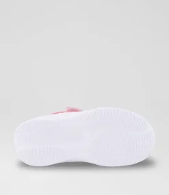 PUMA Sport School Shoes-Pounce Lite Toddler Pink White Sneakers