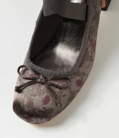 Women I LOVE BILLY Heels-Princesca Slate Haze Satin Heels