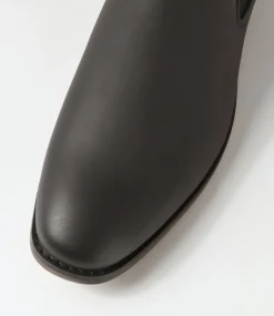 C88 by COLORADO Boots|Casuals-Qita Black Nubuck Chelsea Boots