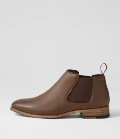 C88 by COLORADO Boots|Casuals-Qita Brown Nubuck Chelsea Boots
