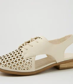 Women I LOVE BILLY Flats-Quibblet Almond Flat Shoes