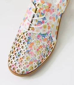 Women I LOVE BILLY Flats-Quibblet White Party Flat Shoes