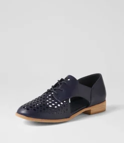 Women I LOVE BILLY Flats-Quietly Navy Flat Shoes